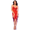 Chilirose - Cr 4847 Babydoll Rouge L/Xl
